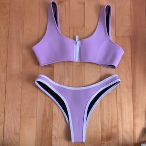 Lilac Hoaka bikini set (small)